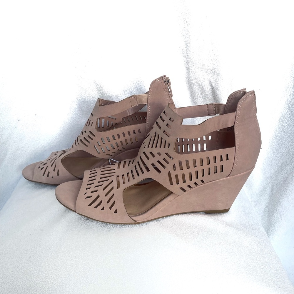 JASMIN Pink Wedges
